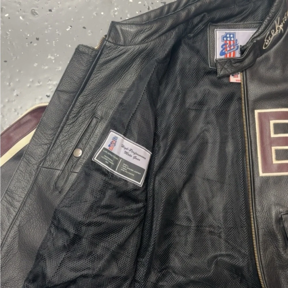 Vintage Evel Knievel leather jacket - Picture 4 of 6